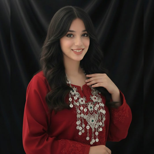 قلادة أحلاب ⵣ | مجوهرات أمازيغية تقليدية