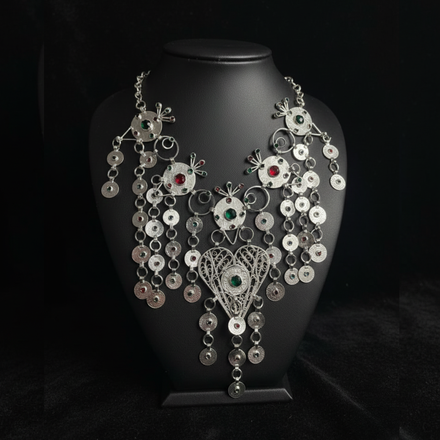 قلادة أحلاب ⵣ | مجوهرات أمازيغية تقليدية